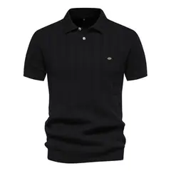 TIOZONEY - Polo de manga corta para hombre