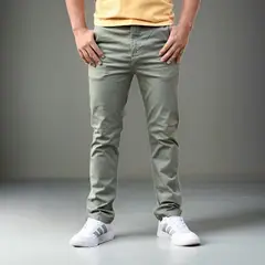 GENERICO - PANTALON DE HOMBRE DRILL STRETCH SLIM