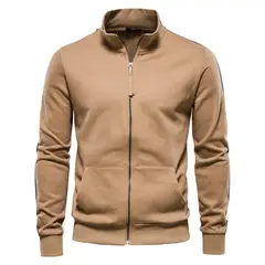 TIOZONEY - Sudadera con cremallera completa hombre