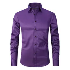 TIOZONEY - Camisa elástica talla grande