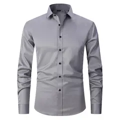 TIOZONEY - Camisa elástica talla grande
