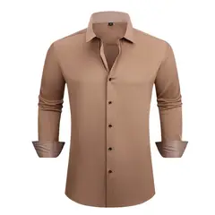 TIOZONEY - Camisa elástica talla grande