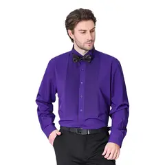 TIOZONEY - Camisa de traje elástica