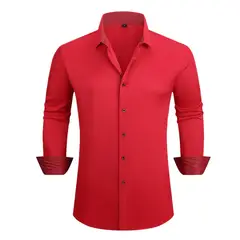 TIOZONEY - Camisa elástica talla grande
