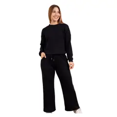 GENERICO - Conjunto Wafer Ange Polera y Pantalón Mujer