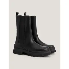 TOMMY HILFIGER - BOTIN ESSENTIAL LEATHER CHELSEA BOOT