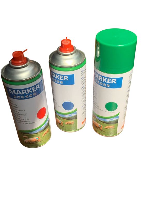 SPRAY MARCADOR VERDE PARA GANADO CERDO OVEJA VACA ETC