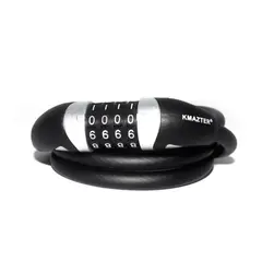 GENERICO - Cable Candado de Seguridad para Bicicleta y Scooter Clave Numérica