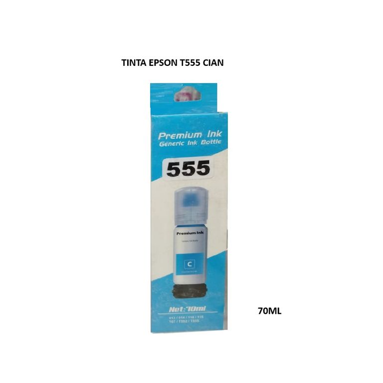 Tinta T555 Color Cian