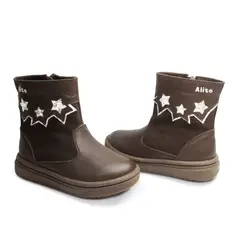CALZADOS ALITO - Bota de cuero niña 20055