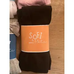 GENERICO - Pantimedias de algodón para niñas Sofi y Mati