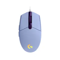 LOGITECH - MOUSE G203 LIGHTSYNC OPTICAL 8000 DPI RGB LILA