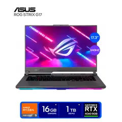 ROG STRIX G17 G713PV-WS94 RYZEN 9 7845HSX 16GB DDR5 1TB SSD 17.3" WQHD IPS NIVIDIA RTX4060 8GB
