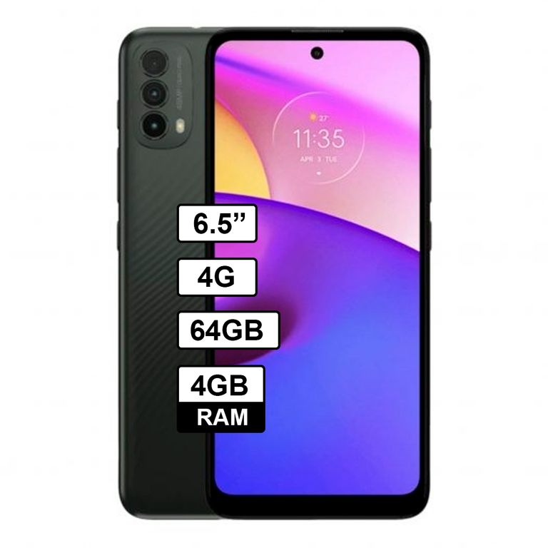 Celular E40 4GB RAM - 64GB Color Negro