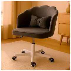 BUCKINGHAM - Silla Giratoria de Escritorio Oficina Q1 Gris Oscuro