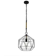 GENERICO - Lámpara Colgante Cottingham Black Led