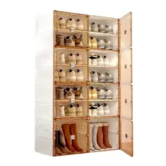 GENERICO - Zapatero plegable premium 6+1 Pisos de 138 cm