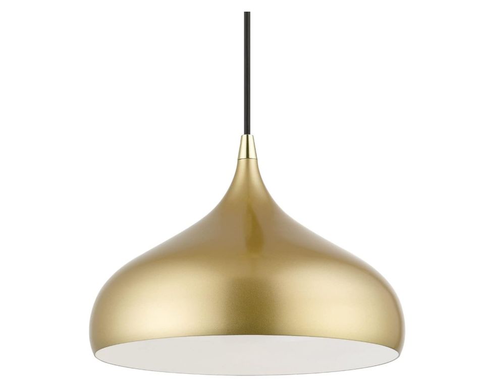 Lámpara Colgante Campana Gold Led