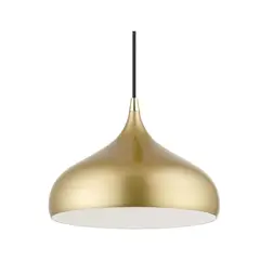 GENERICO - Lámpara Colgante Campana Gold Led
