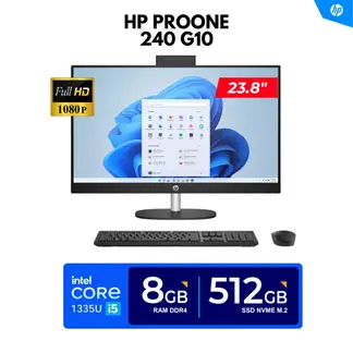 HP - Todo en Uno 240 G10 / 23.8" FHD/ Core i5-1335U/ 8GB DDR4/ 512GB/ FREEDOS
