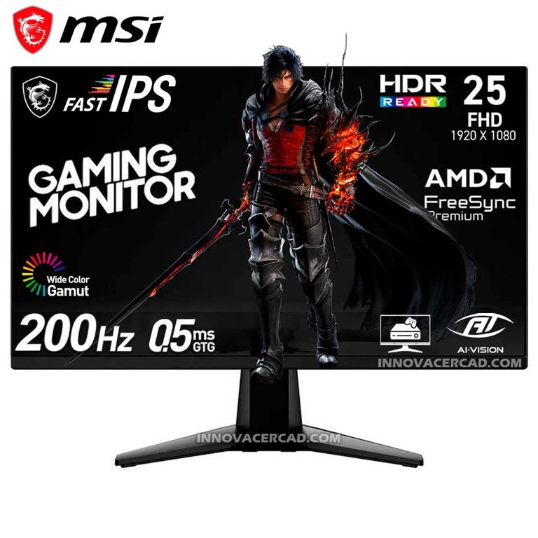 Monitor MAG 255F E20 25 Full HD Fast IPS 200HZ 05MS GTG HDR