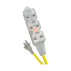 OPALUX - EXTENSIÓN TOMA CORRIENTE CON 3 TOMAS 5 METROS OP-FL1205