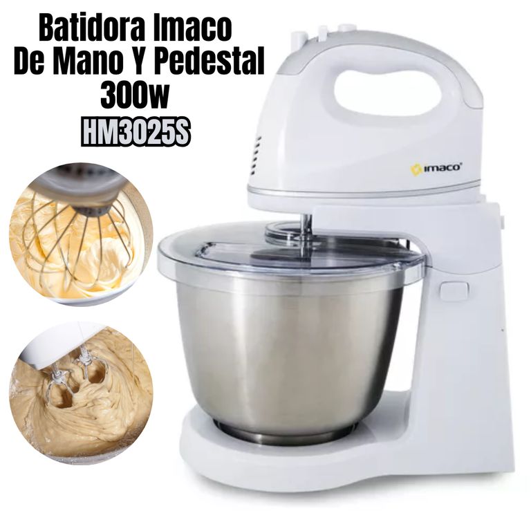 Batidora de Pedestal con Tazon de Metal