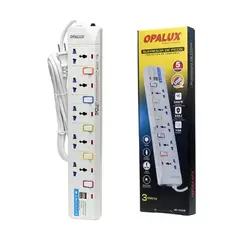 OPALUX - SUPRESOR DE PICOS OP-105USB 5 TOMAS + 2 PUERTOS USB