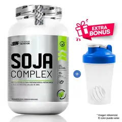 UNIVERSE NUTRITION - Proteína de Soja Complex 1.5 kg Vainilla - 43 Servicios