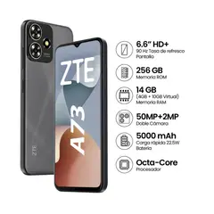 ZTE - CELULAR BLADE A73 6.6" 4GB RAM 256GB 50MP Negro
