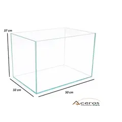 GENERICO - PECERA ZEUS VIDRIO TRANSPARENTE 6MM REFORZADO