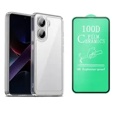 CASE - SPACE PARA POCO X7 PRO + MICA CERAMICA HD