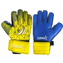 GENERICO - GUANTES PARA ARQUERO FUBBALL SUPERHEROE TALLA 6 AMARILLO