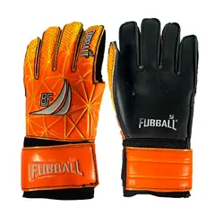 GENERICO - GUANTES PARA ARQUERO FUBBALL SUPERHEROE TALLA 6 NARANJA