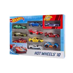 HOT WHEELS - Pack de 10 carritos Aleatorio