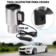 OEM - Taza Calefactora para Coche de acero Inoxidable 450 ml