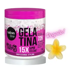 SALON LINE - GELATINA SÚPER VOLUMEN #todecacho DEFINICIÓN PROFUNDA PARA RIZOS