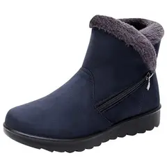 BLWOENS - Botas de algodón para Mujer - Azul