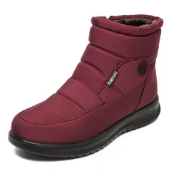 BLWOENS - Botas de algodón para Mujer - Rojo
