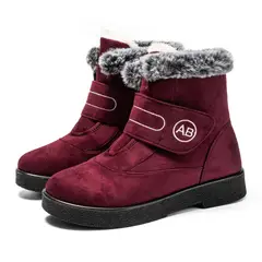 BLWOENS - Botas de algodón para Mujer - Rojo