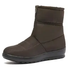 BLWOENS - Botas de algodón para Mujer - Café