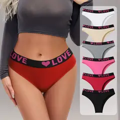 TIOZONEY - Pack de 6 Calzones Mujer