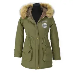 ARMY COLLECTION - Casaca Abrigo para Mujer Moda Coreana Parka