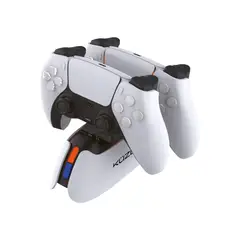 KUZLER - Cargador doble para controles PS5 de carga rápida