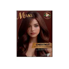 GENERICO - Shampoo Tinte Castaño 1C con Argan 25mlx10 en Sachets Musa