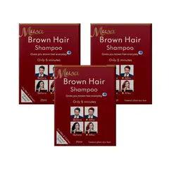 GENERICO - Shampoo Tinte Borgoña 845 25mlx10 en Sachets Musa 3 und