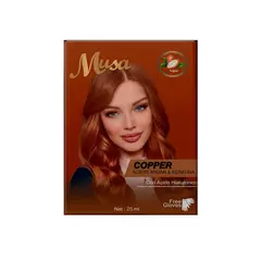 GENERICO - Shampoo Tinte Cobrizo 643 25mlx10 en Sachets Musa