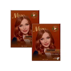 GENERICO - Shampoo Tinte Cobrizo 643 25mlx10 en Sachets Musa 2 und