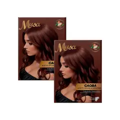 GENERICO - Shampoo Tinte Caoba 443 25mlx10 en Sachets Musa 2 und