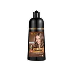 GENERICO - Shampoo Tinte Marron Claro 5N con Argan 400ml Musa